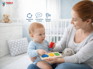 autistic newborn signs