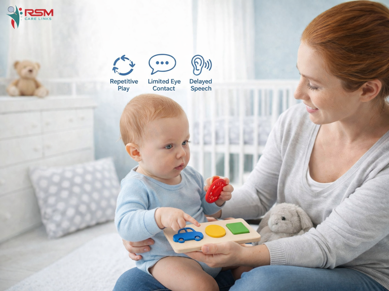 autistic newborn signs