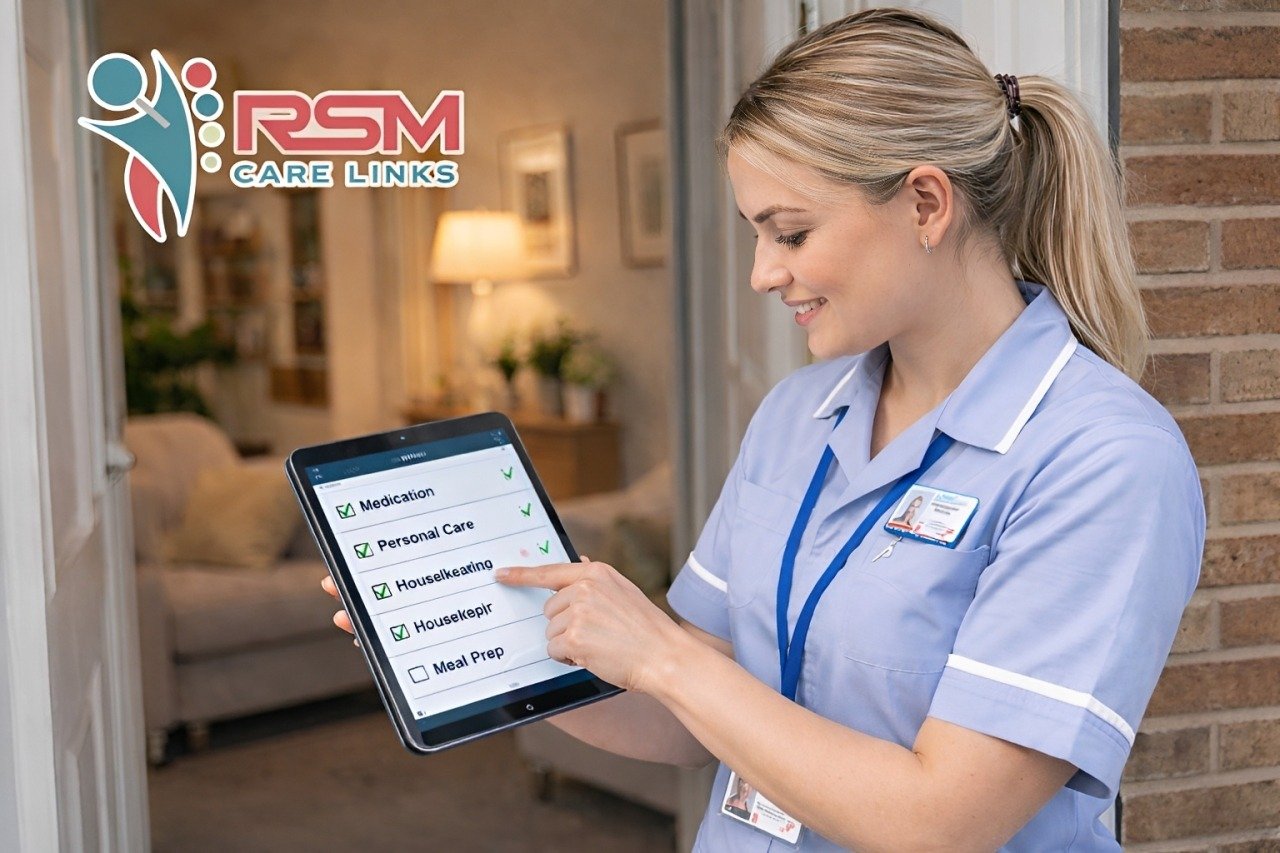 domiciliary care worker responsibilities